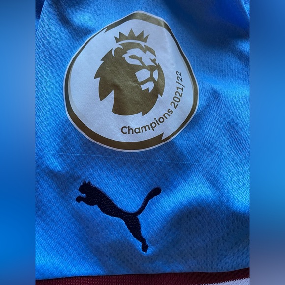 Manchester City Phil Foden Premier League Puma Jersey - Picture 7 of 7